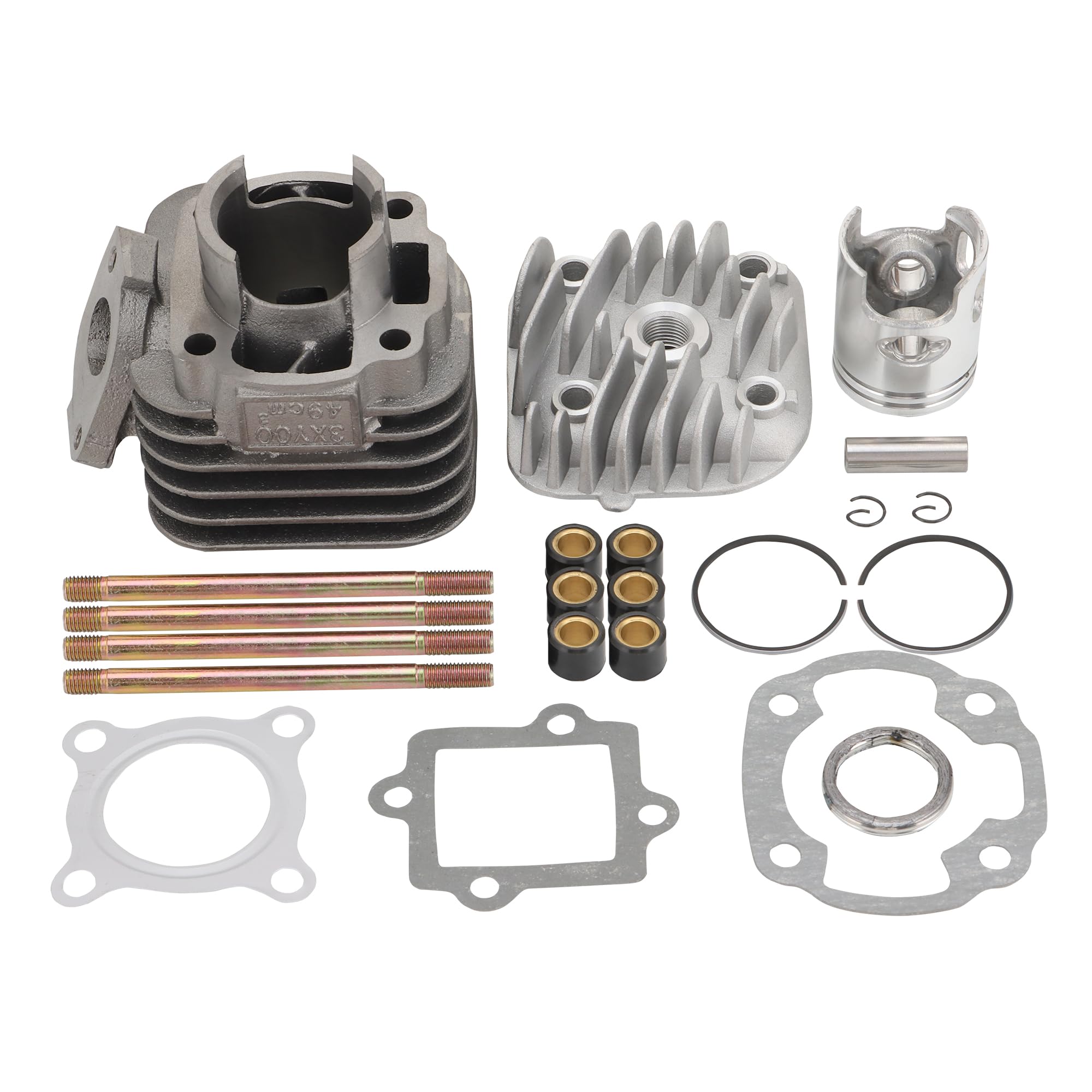 Amazon.com: WOOSTAR 40mm Cylinder with Gaskets Piston Ring Kit